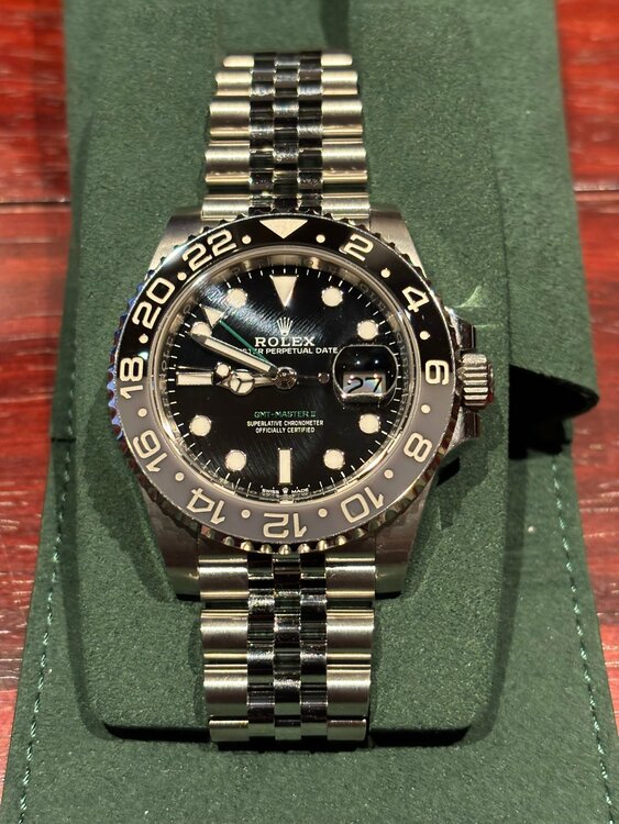 ロレックス GMTマスター （高級時計）の商品画像 - 査定依頼日：2025年12月27日 - 最高査定価格：3,100,000円