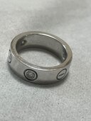 カルティエラブリング　ホワイトゴールド　ダイヤ３Ｐ（金・貴金属）の商品画像 - 査定依頼日：2025年4月11日 - 最高査定価格：130,000円