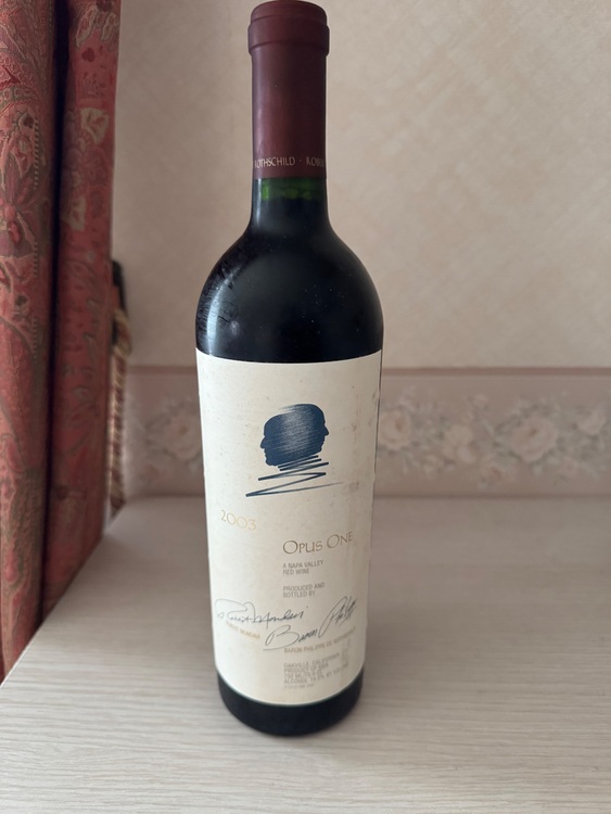 オーパス2003（お酒）の商品画像 - 査定依頼日：2025年6月15日 - 最高査定価格：46,000円