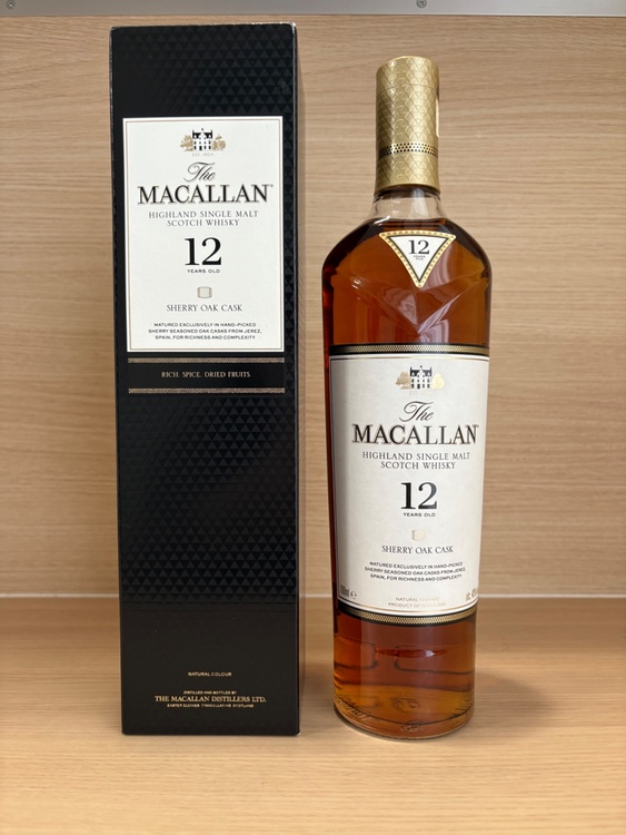 ウイスキー マッカラン （お酒）の商品画像 - 査定依頼日：2026年5月3日 - 最高査定価格：9,000円