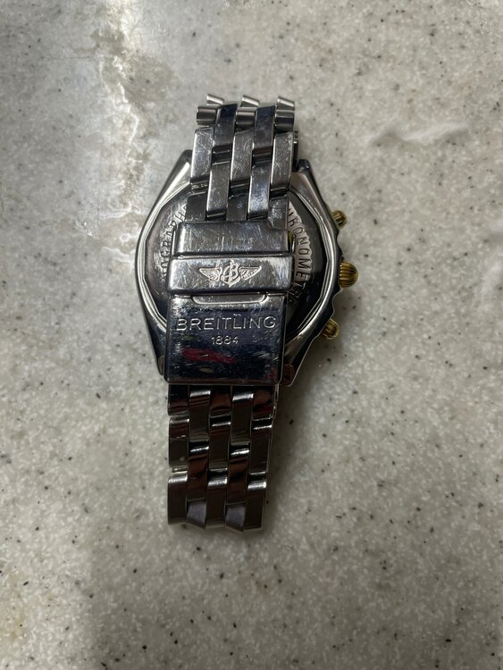 ブライトリング クロノマット B1335（高級時計）の商品画像 - 査定依頼日：2025年3月18日 - 最高査定価格：210,000円