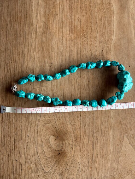 ターコイズネックレスセット（宝石）の商品画像 - 査定依頼日：2025年5月26日 - 最高査定価格：500円