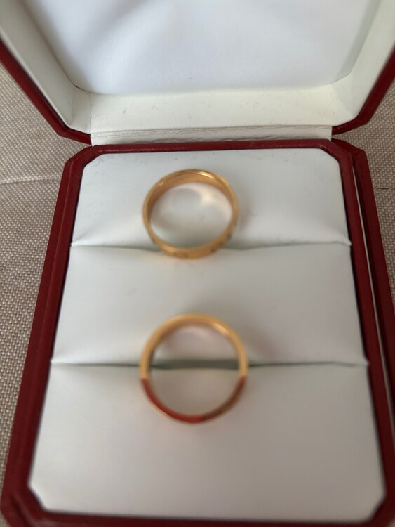 カルティエ　ラブリング（金・貴金属）の商品画像 - 査定依頼日：2025年5月4日 - 最高査定価格：100,000円