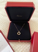 Cartierトリニティセミパヴェネックレス（金・貴金属）の商品画像 - 査定依頼日：2026年1月31日 - 最高査定価格：100,000円