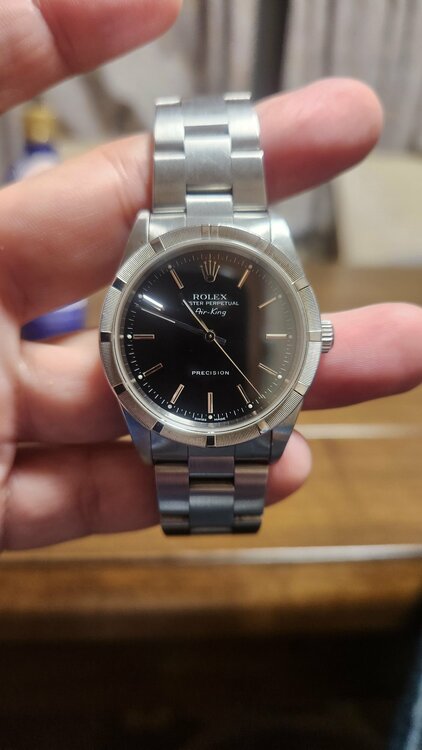 ロレックス エアキング 14010（高級時計）の商品画像 - 査定依頼日：2026年1月12日 - 最高査定価格：700,000円