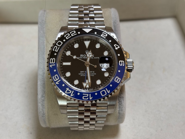 GMTマスターⅡジュビリー青黒（高級時計）の商品画像 - 査定依頼日：2025年12月9日 - 最高査定価格：2,600,000円