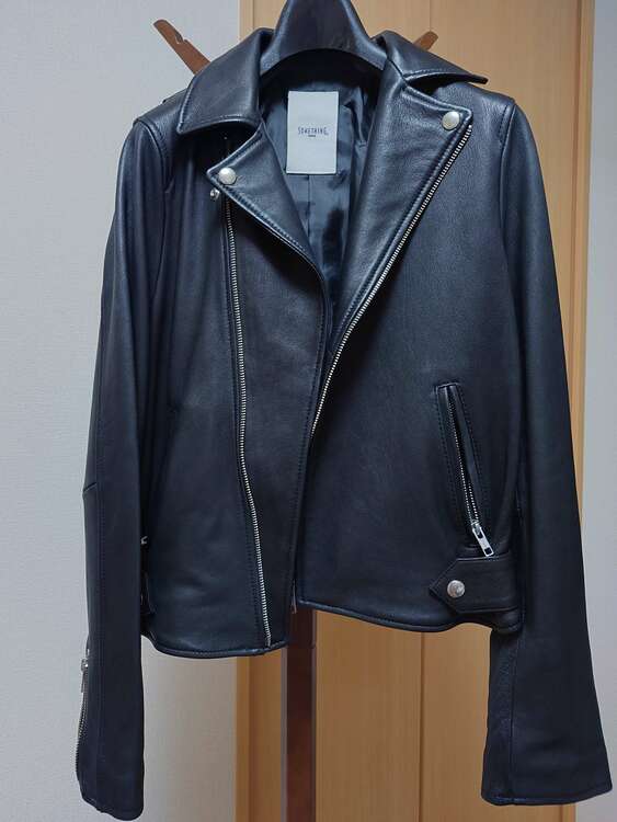 EDWINライダースジャケット（やぎ革）（古着・ファッション）の商品画像 - 査定依頼日：2025年2月23日