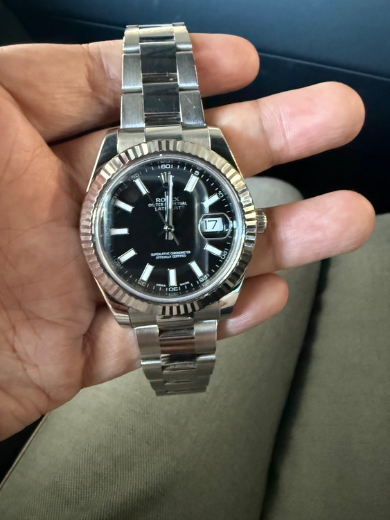 ロレックス デイトジャスト 116334w（高級時計）の商品画像 - 査定依頼日：2025年11月16日 - 最高査定価格：1,600,000円