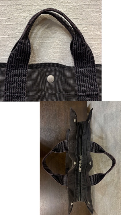 「HERMÈS エールライン トートMM グレー（ブランドバッグ）の商品画像 - 査定依頼日：2026年9月19日 - 最高査定価格：40,000円