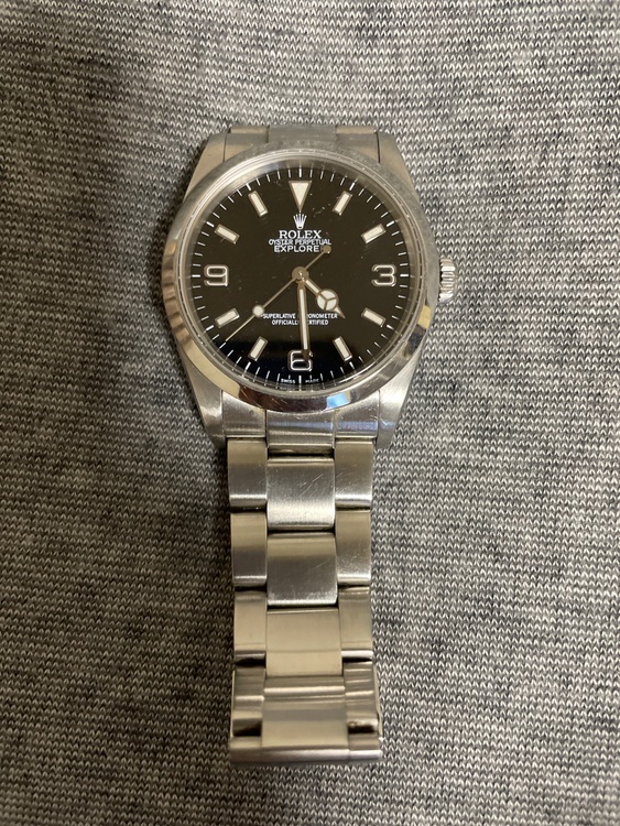 ロレックス エクスプローラー （高級時計）の商品画像 - 査定依頼日：2025年8月31日 - 最高査定価格：750,000円