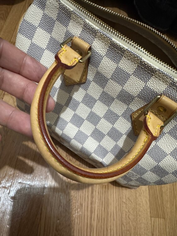 ルイヴィトン ダミエ アズール スピーディ25（ブランドバッグ）の商品画像 - 査定依頼日：2025年4月30日 - 最高査定価格：120,000円