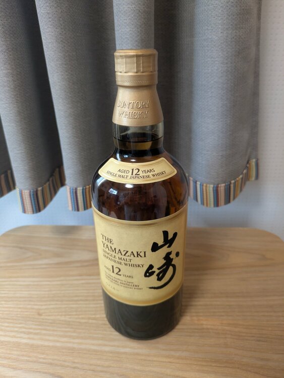 山崎12年（お酒）の商品画像 - 査定依頼日：2026年2月16日 - 最高査定価格：19,800円
