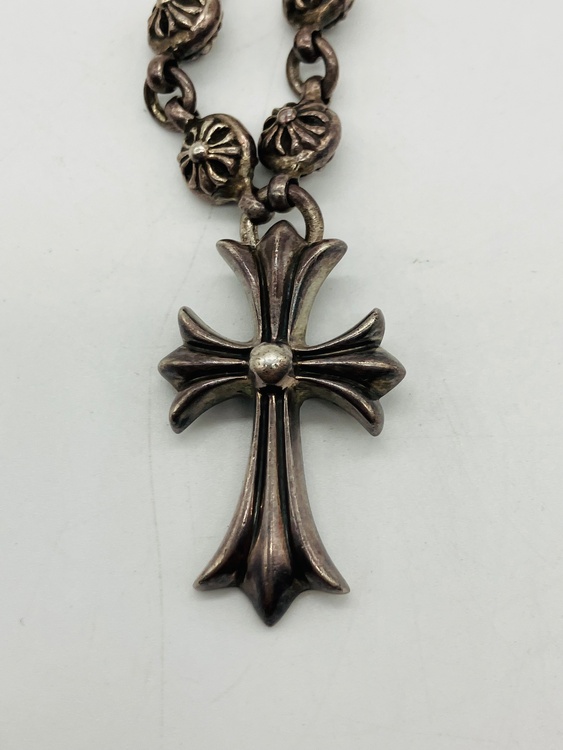 CHROME HEARTS　クロスボールチェーン スモールCHクロス ネックレ（古着・ファッション）の商品画像 - 査定依頼日：2026年7月25日 - 最高査定価格：100,000円