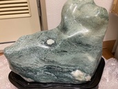 日高翡翠　鑑賞石　39kg（美術品・骨董品）の商品画像 - 査定依頼日：2025年12月3日 - 最高査定価格：20,000円