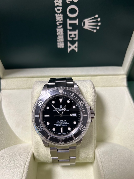 ロレックス シードゥエラー （高級時計）の商品画像 - 査定依頼日：2026年1月20日 - 最高査定価格：1,460,000円