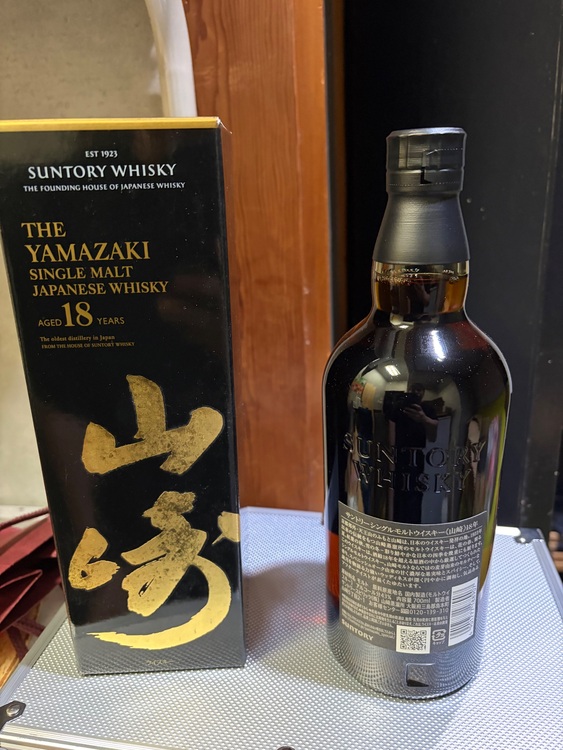 山﨑18年（お酒）の商品画像 - 査定依頼日：2025年10月21日 - 最高査定価格：82,000円