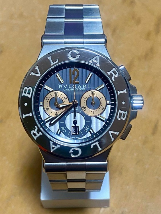 ブルガリ ディアゴノ （高級時計）の商品画像 - 査定依頼日：2025年8月29日 - 最高査定価格：650,000円