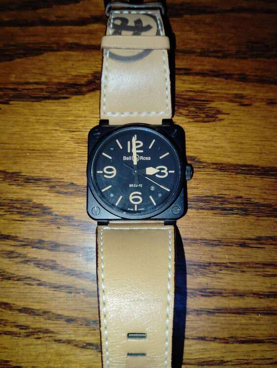 ベル&amp;ロス アヴィエーションBRO3 BR03 9-2、s-12439（高級時計）の商品画像 - 査定依頼日：2025年1月14日 - 最高査定価格：160,000円