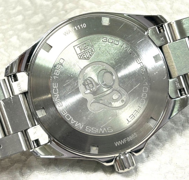 タグホイヤー アクアレーサー （高級時計）の商品画像 - 査定依頼日：2026年1月13日 - 最高査定価格：110,000円