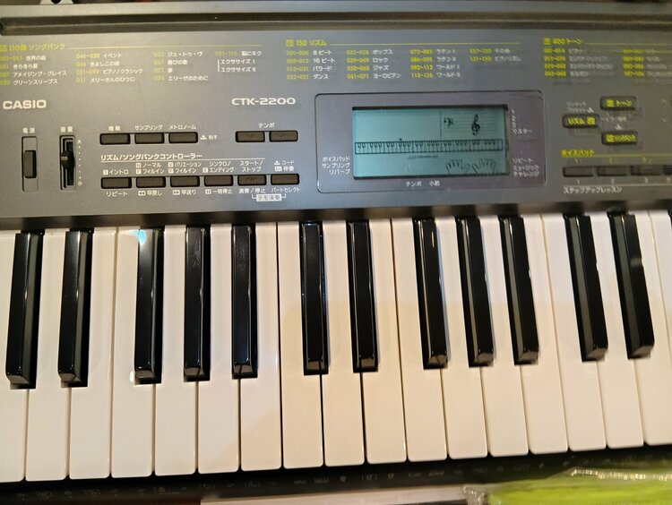 CASIO　CTK-2200（ピアノ・楽器・PA機材）の商品画像 - 査定依頼日：2026年6月3日 - 最高査定価格：3,000円