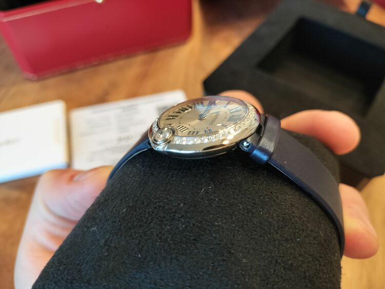 カルティエ バロンブルー w4bl0003（高級時計）の商品画像 - 査定依頼日：2025年7月15日 - 最高査定価格：670,000円