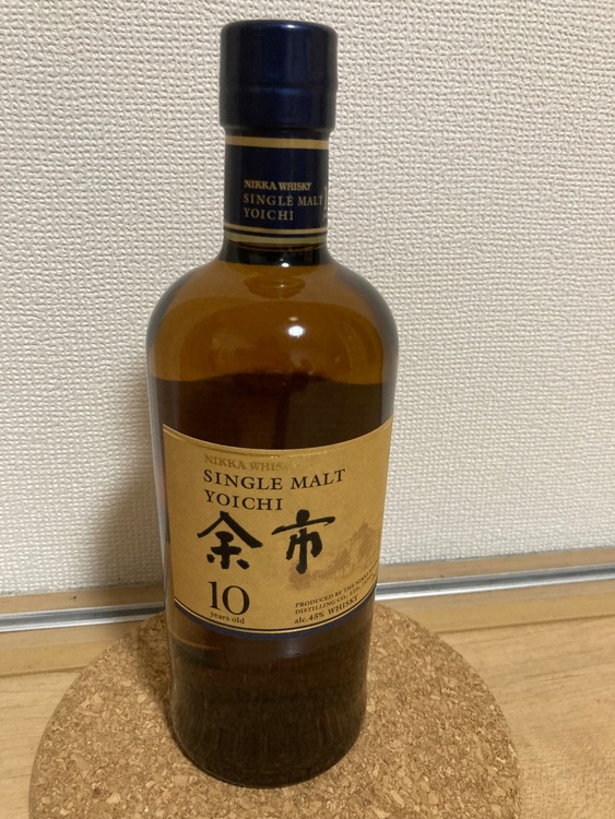 余市10年（お酒）の商品画像 - 査定依頼日：2025年6月15日 - 最高査定価格：22,000円