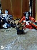 45年前の女雛と男雛（美術品・骨董品）の商品画像 - 査定依頼日：2026年8月31日 - 最高査定価格：3,000円
