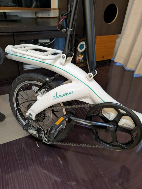 DAHON NUWAVE D6 16インチ　ホワイトマリン（自転車）の商品画像 - 査定依頼日：2026年4月26日 - 最高査定価格：18,000円