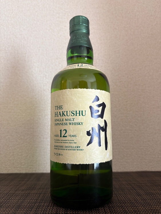 白州12年（お酒）の商品画像 - 査定依頼日：2025年11月8日 - 最高査定価格：18,000円