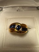 サファイヤ・ゴールド、デザインリング（宝石）の商品画像 - 査定依頼日：2025年9月17日 - 最高査定価格：140,000円