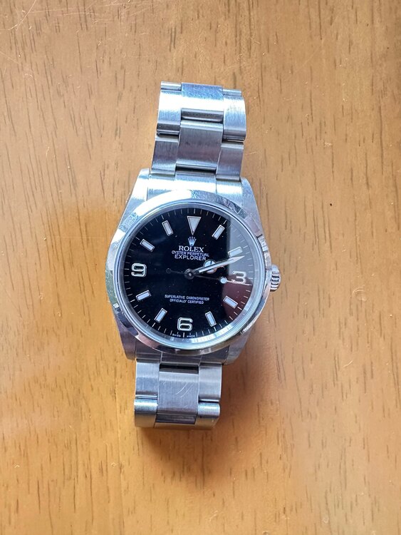 ロレックス エクスプローラー 11427（高級時計）の商品画像 - 査定依頼日：2025年3月1日 - 最高査定価格：850,000円