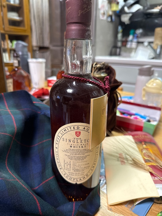 シングルトン・オブ・オスロスク 1978年（お酒）の商品画像 - 査定依頼日：2026年7月25日 - 最高査定価格：16,000円