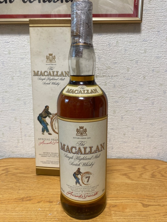 マッカラン7年 ジオベネッティ 700ml40%（お酒）の商品画像 - 査定依頼日：2025年12月21日 - 最高査定価格：50,000円