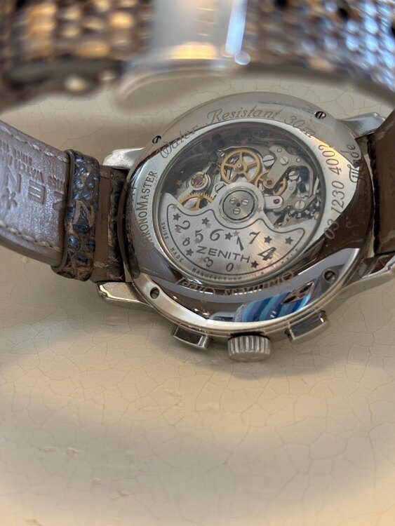 ゼニス エルプリメロ 03,1230,400（高級時計）の商品画像 - 査定依頼日：2025年5月3日 - 最高査定価格：400,000円