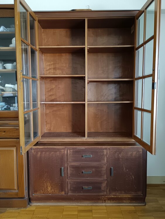 昭和初期の本棚（家具・寝具）の商品画像 - 査定依頼日：2026年1月20日 - 最高査定価格：5,000円