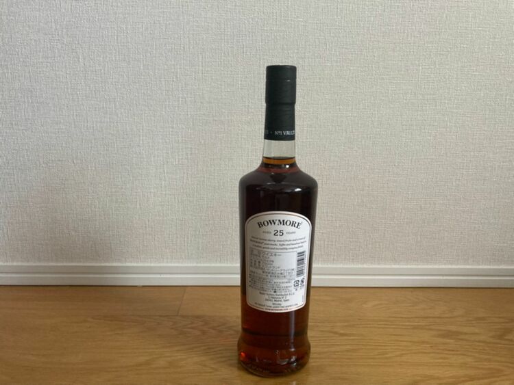 ボウモア25年 700ml瓶（お酒）の商品画像 - 査定依頼日：2025年9月25日 - 最高査定価格：42,000円