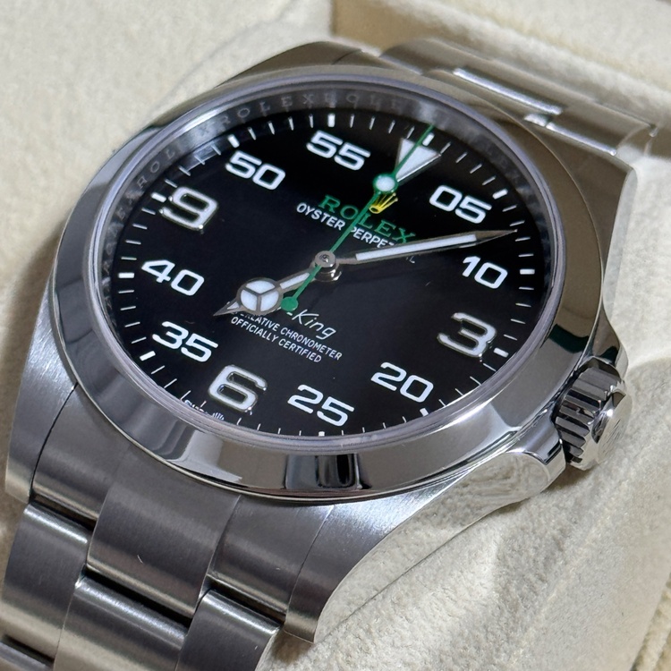 エアキング（高級時計）の商品画像 - 査定依頼日：2026年3月17日 - 最高査定価格：1,150,000円