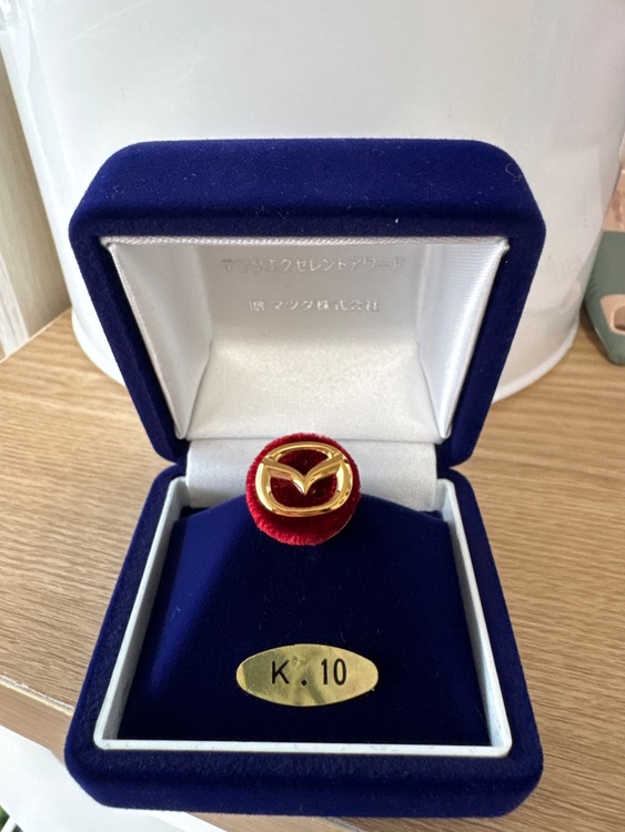 mazda 金バッチ（金・貴金属）の商品画像 - 査定依頼日：2025年8月21日 - 最高査定価格：5,000円