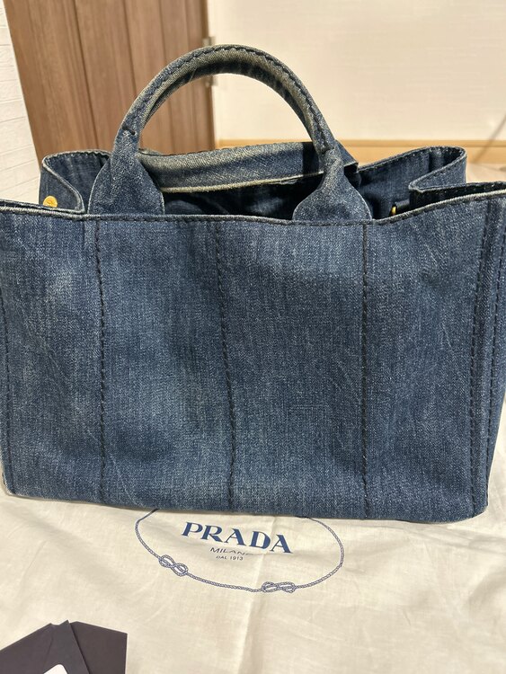 カナパ　B2642B DENIM AVIO（ブランドバッグ）の商品画像 - 査定依頼日：2025年1月22日 - 最高査定価格：18,000円