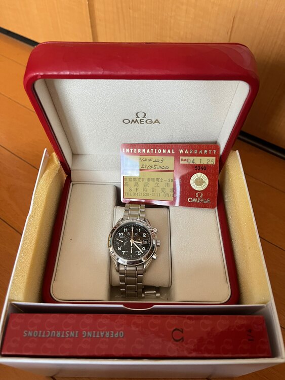 オメガ スピードマスター 3513520（高級時計）の商品画像 - 査定依頼日：2025年4月29日 - 最高査定価格：275,000円