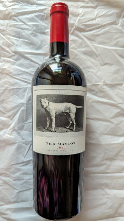 The mascot 2019  Napa Valley（お酒）の商品画像 - 査定依頼日：2026年1月22日 - 最高査定価格：59,000円