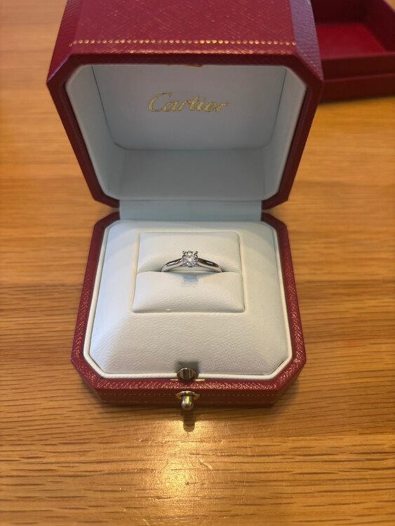カルティエソリテール1895（宝石）の商品画像 - 査定依頼日：2025年1月7日 - 最高査定価格：63,000円