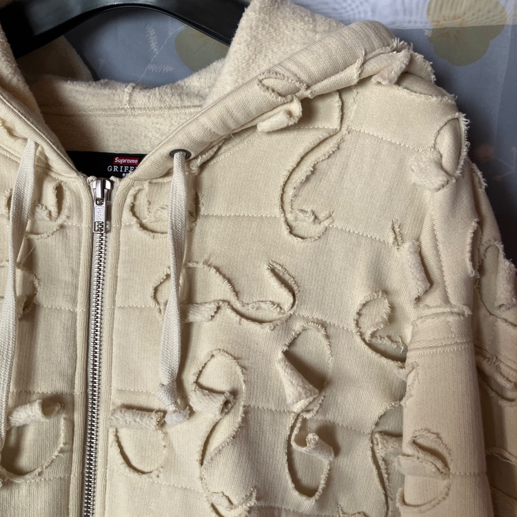 supreme×geffinコラボzipupフーデイ（古着・ファッション）の商品画像 - 査定依頼日：2026年3月3日 - 最高査定価格：100,000円