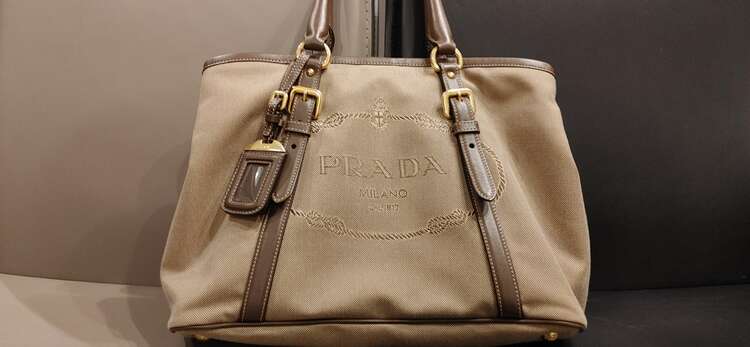 ジャガードショルダーキャンパスレザー（ブランドバッグ）の商品画像 - 査定依頼日：2024年1月26日 - 最高査定価格：35,000円