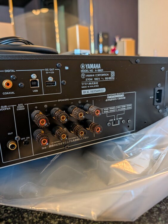 YAMAHA A-S801 （オーディオ・スピーカー）の商品画像 - 査定依頼日：2026年5月13日 - 最高査定価格：20,000円