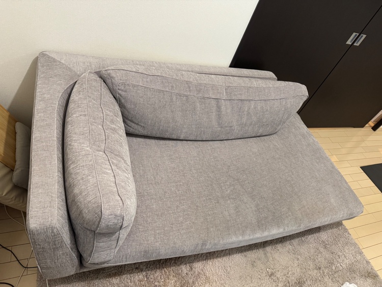マスターウォール　クラウドソファ ワンアームオープンバック 185R（家具・寝具）の商品画像 - 査定依頼日：2026年2月7日 - 最高査定価格：5,000円