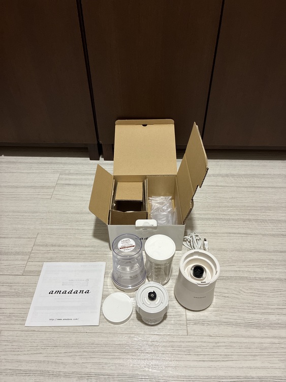 amadana ミル&ミキサー MM-114（家電）の商品画像 - 査定依頼日：2025年10月27日 - 最高査定価格：2,000円