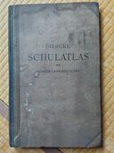 1929年　ドイツの高等教育用地図帳（古本）の商品画像 - 査定依頼日：2025年7月13日 - 最高査定価格：200円