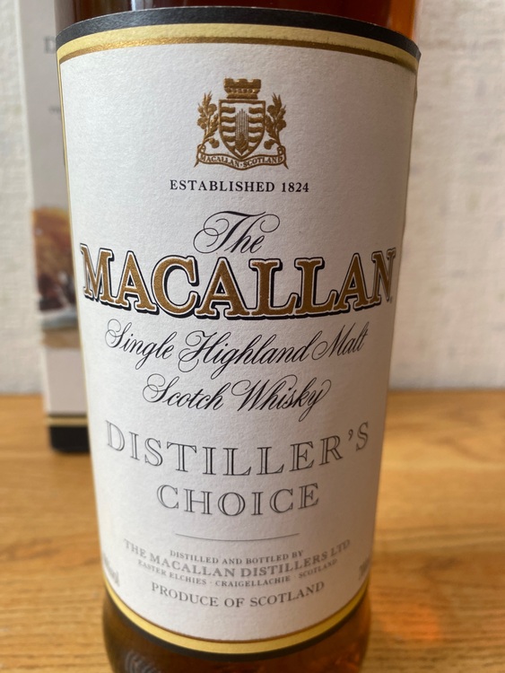 マッカラン　ディスティラーズ・チョイス（お酒）の商品画像 - 査定依頼日：2025年8月2日 - 最高査定価格：62,000円