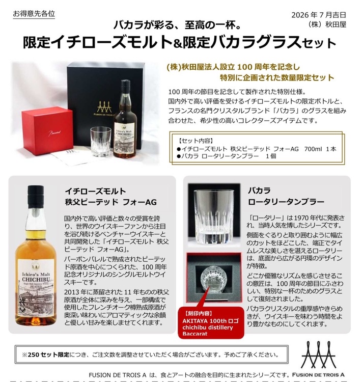 ウイスキー イチローズモルト（お酒）の商品画像 - 査定依頼日：2026年9月21日 - 最高査定価格：38,000円